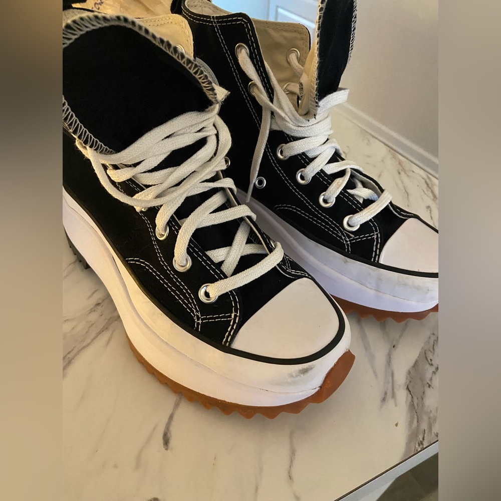 Converse Run Star Hike Black High tops